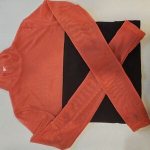 I.AM.GIA Vibrant Red Mesh Top